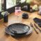 Тарелка суповая LUMINARC SLATE BLACK 20 см (V0116)