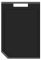 Дошка обробна TRAMONTINA Churrasco Black 43,4x30 см (25058/100)