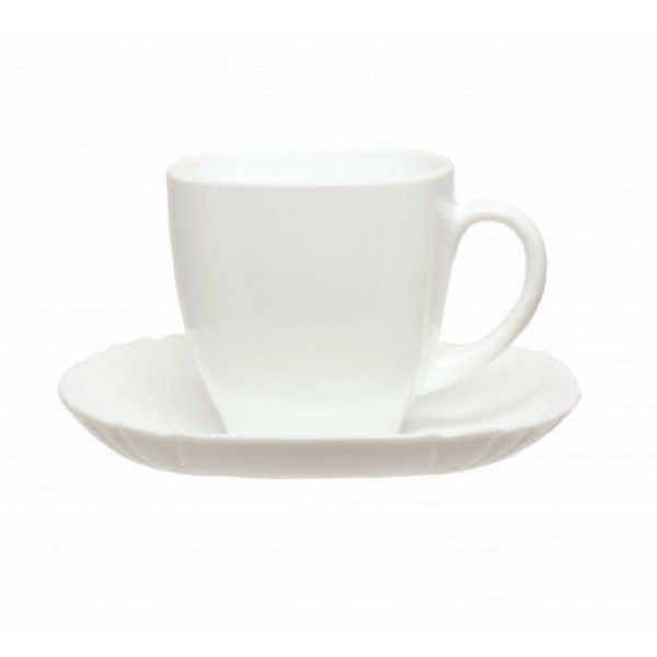 Чайный сервиз LUMINARC CARINE WHITE, 220 мл, 12пр (Q0881)