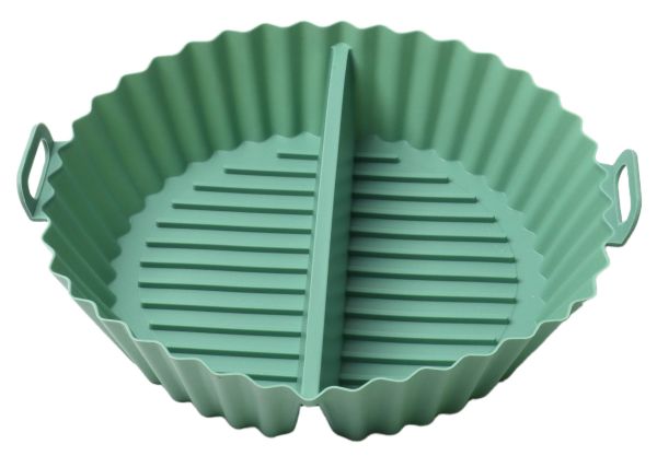 Форма силіконова подвійна RINGEL Herbal для аерогриля/духовки Airfryer 20x20x4.5 см (RG-10223)