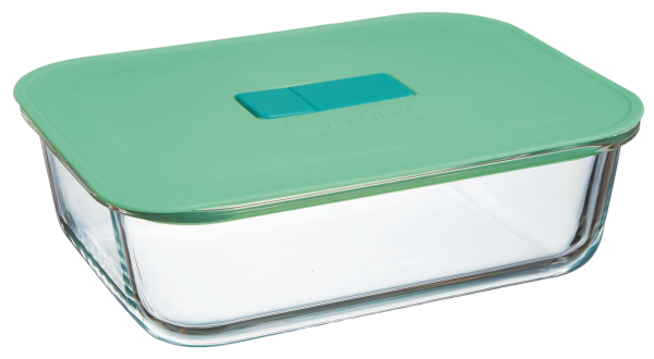 Стеклянный контейнер LUMINARC PURE BOX UNIQUE для запекания и хранения, прямоугольный, 1500 мл (X1542)