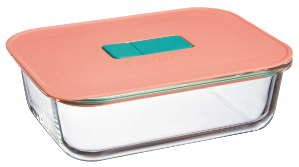 Стеклянный контейнер LUMINARC PURE BOX UNIQUE для запекания и хранения, прямоугольный, 1040 мл (X1543)