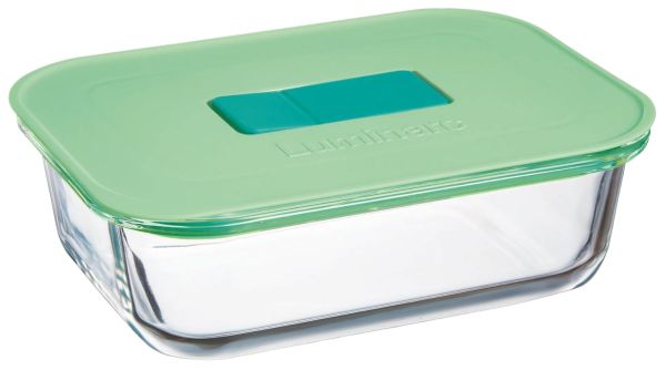 Скляний контейнер LUMINARC PURE BOX UNIQUE для запікання та зберігання, прямокутний, 630 мл (X1544)