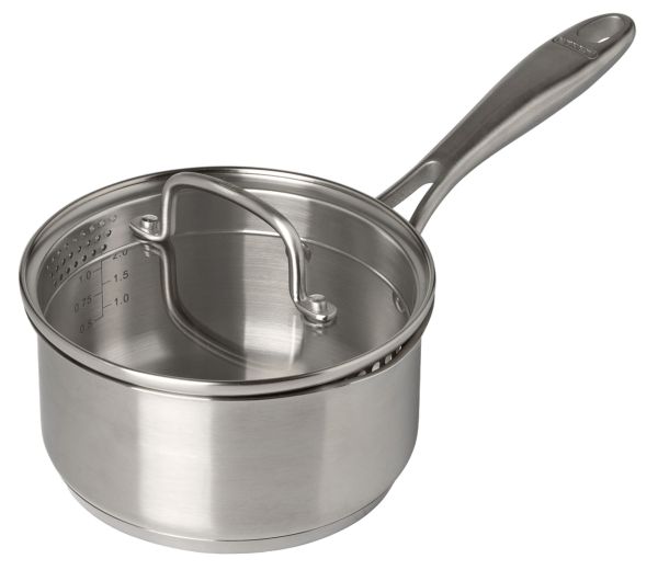 Ківш з кришкою PYREX INFINITY fixed handle 2.5 л, 20 см (SR20APX/8044)