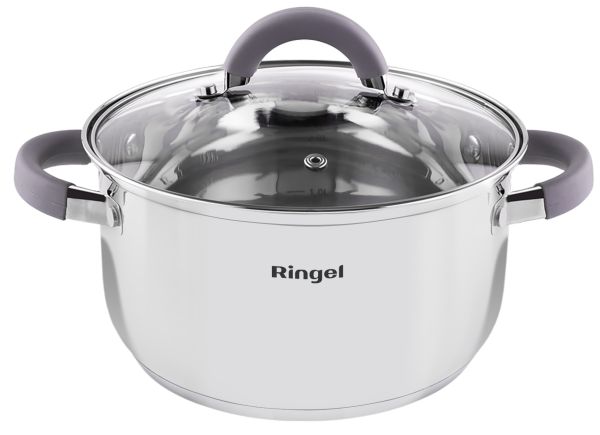 Кастрюля с крышкой RINGEL Meyer 3.2л, 20 см (RG-2008-20)