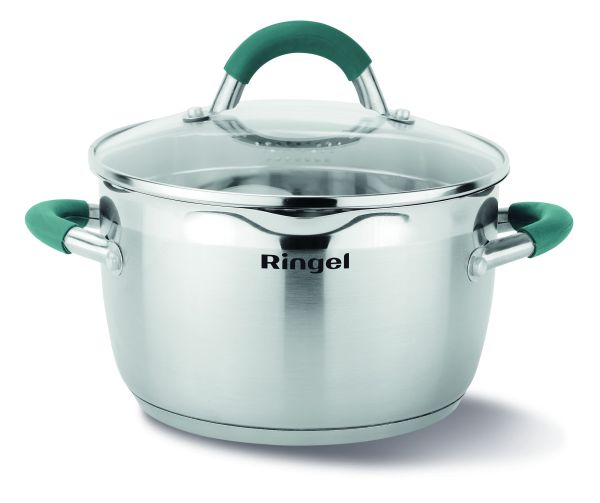 Кастрюля с крышкой RINGEL EXPERT 4.6 л, 22 см (RG 2018-22)