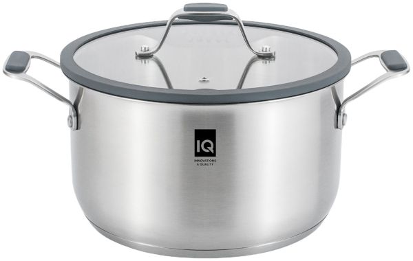 Кастрюля с крышкой IQ Be Brave 5.5 л, 24 см (IQ-2052-24)