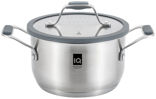 Кастрюля с крышкой IQ Be Brave 3.2 л, 20 см (IQ-2052-20)