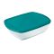 Форма для запікання прямокутна PYREX Cook&Store з кришкою 2,5 л, 28х20х8 см (216P000/7645)