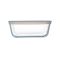 Форма для запікання квадратна PYREX Cook&Freez з кришкою 0,85 л, 15х15 см (218P001/7946)