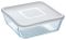 Форма для запікання квадратна PYREX Cook&Freez з кришкою 2 л, 20х20х7 см (219P001/7944)
