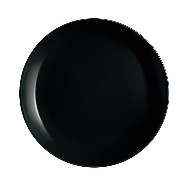 Тарелка десертная LUMINARC DIWALI BLACK 19 см (P0789)