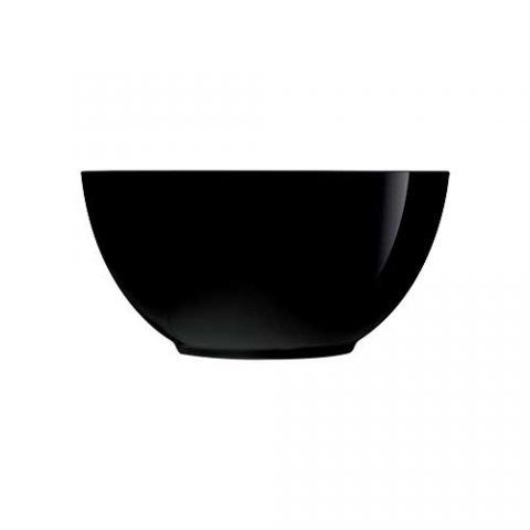 Салатник (пиала) LUMINARC DIWALI BLACK 12 см (P0861)