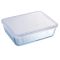 Форма для запікання прямокутна PYREX Cook&Freez з кришкою 4 л, 27х22х9 см (244P000/7943)