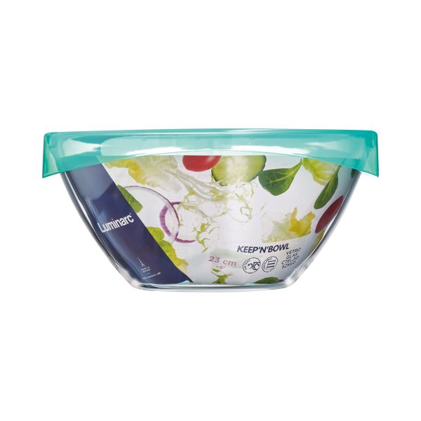 Салатник с крышкой LUMINARC KEEP'N' BOX 2,6 л, 23 см (P3671)