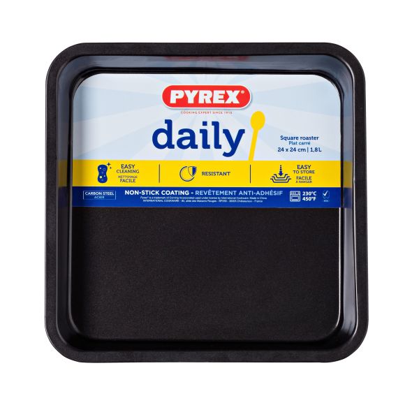 Форма для запікання квадратна PYREX DAILY 1.8 л, 24x24см (DM26SR6/3046)