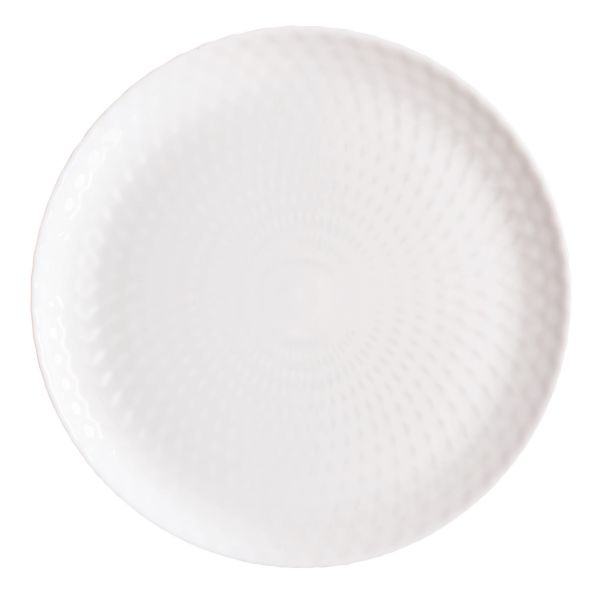Тарелка обеденная LUMINARC PAMPILLE WHITE 25 см (Q4655)