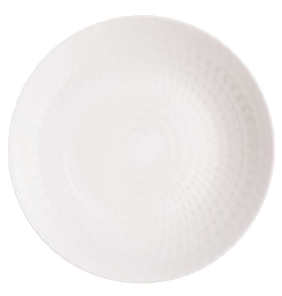 Тарелка суповая LUMINARC PAMPILLE WHITE 20 см (Q4656)