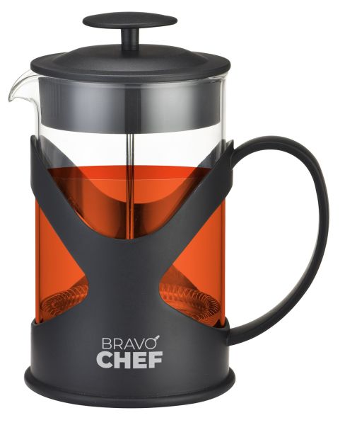 Френч-пресс BRAVO CHEF L"Appetit 1 л, черный (BC-7302-1000)