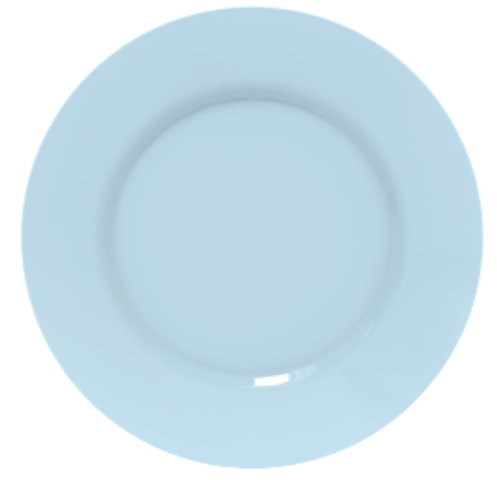 Тарелка десертная LUMINARC PLUMI PARADISE BLUE 19 см (V9223)