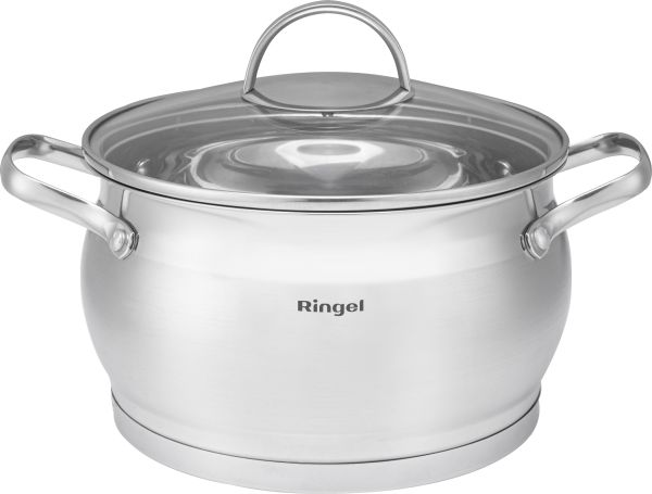 Кастрюля с крышкой RINGEL Salsa 8.4л, 26 см (RG-2034-26)