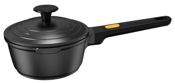 Ковш алюминиевый с крышкой IQ Be Active 1.3 л, 16 см (IQ-4048-16)