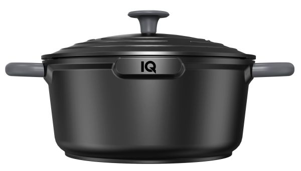 Кастрюля алюминиевая с крышкой IQ Be Creative 4.2 л, 24 см (IQ-2047-24)