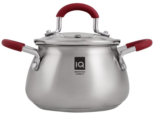 Кастрюля с крышкой IQ Be Royal 2.1 л, 18 см (IQ-2051-18)