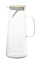 Глечик з кришкою RINGEL Grey Line, боросилікатне скло, 1350 мл (RG-0003/1350)