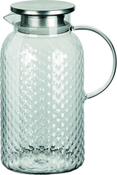 Глечик з кришкою RINGEL Rasch, боросилікатне скло, 1500 мл (RG-0005/1500)