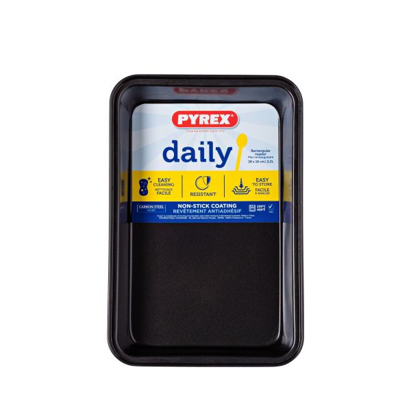 Форма для запікання прямокутна PYREX DAILY 2.2 л, 28x18 см (DM30RR6/3646)