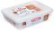 Форма для запікання прямокутна PYREX Cook&Freez з кришкою 1.5 л, 22х17х6 см (242P000/7946)