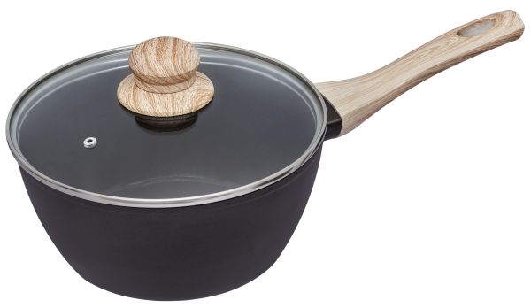Ківш алюмінієвий з кришкою PYREX Cook&Care 1.8 л, 18 см (CR18AP6/8044)