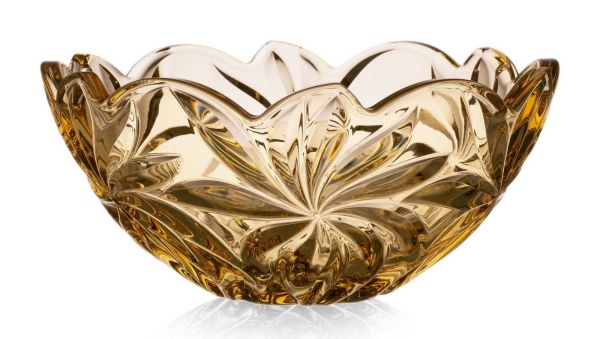 Фруктовниця Bohemia Flora Amber 280 мм (6KG79 72W13 280 H)