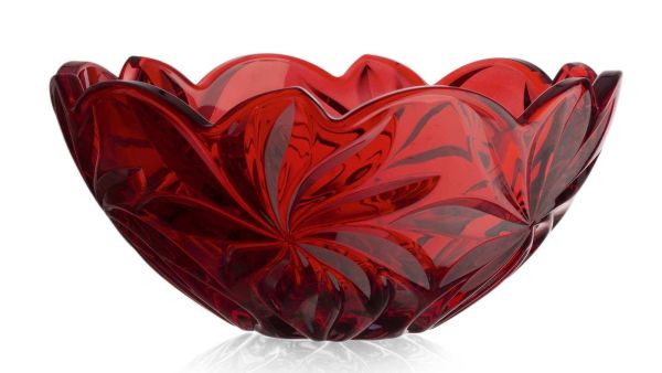 Фруктовниця Bohemia Flora Red 280 мм (6KG79 72T62 280 R)