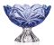 Фруктовниця на ніжці Bohemia Flora Blue 285 мм (6KG79 72S96 285 M)