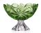 Фруктовниця на ніжці Bohemia Flora Green 285 мм (6KG79 72T27 285 Z)