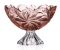 Фруктовниця на ніжці Bohemia Flora Pink 285 мм (6KG79 72T31 285 P)
