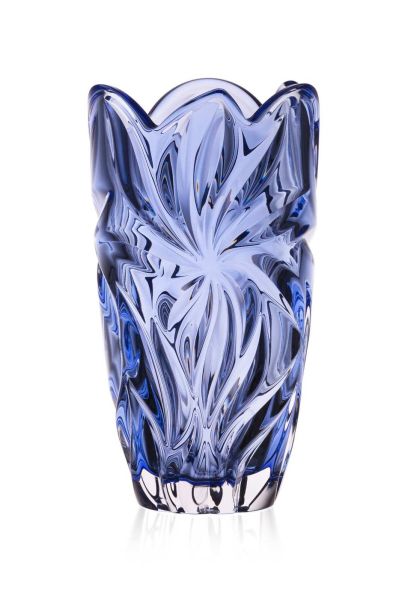 Ваза для квітів Bohemia Flora Blue 280 мм (8KH29 72S96 280 M)