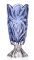 Ваза на ніжці Bohemia Flora Blue 365 мм (8KH29 72S96 365 M)