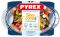Каструля скляна овальна PYREX з кришкою 3.1 л + 1 л (459A000/8443)