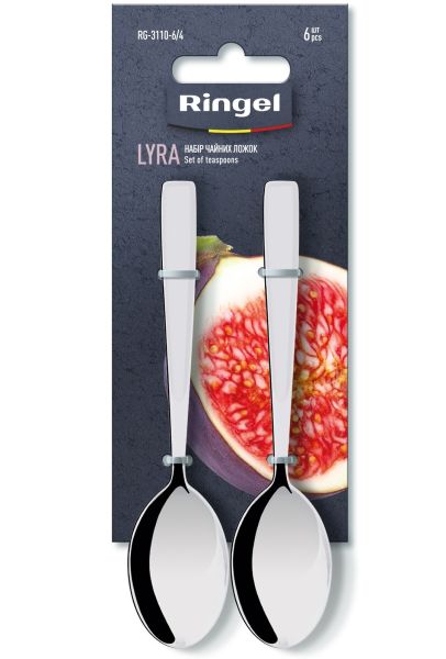 Набор чайных ложек RINGEL Lyra, 6 шт. (RG-3110-6/4)