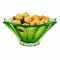 Конфетница Bohemia Plantica Green 220 мм (6KG02 72T27 220 Z)