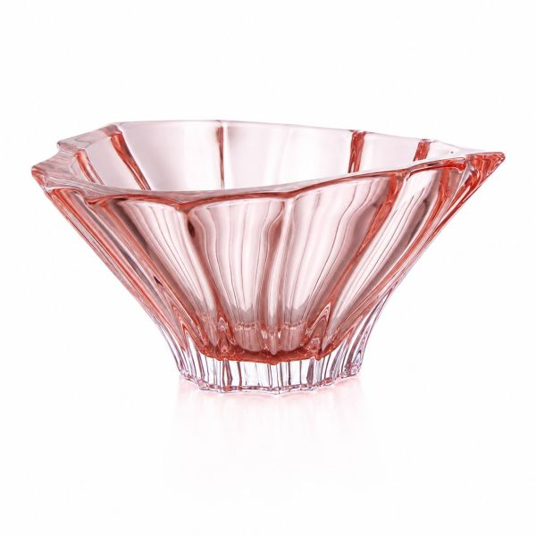 Конфетница Bohemia Plantica Pink 220 мм (6KG02 72T31 220 P)