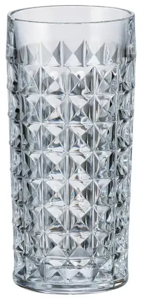Набор высоких стаканов для воды Bohemia Diamond 260 мл, 6шт (2КЕ38 99Т41 260)