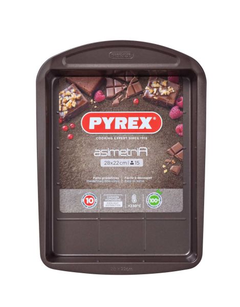 Форма для запікання прямокутна PYREX Asimetria 28х22см (AS28WN0/7646)