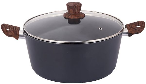 Каструля алюмінієва з кришкою BRAVO CHEF 2,6 л, 20 см (BC-2101-20)