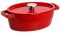 Каструля чавунна з кришкою PYREX Slow Cook red овальна 6 л (SC5AC33/8041)