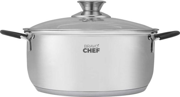 Каструля з кришкою BRAVO CHEF Safran 2,8 л, 20 см (BC-2014-20)