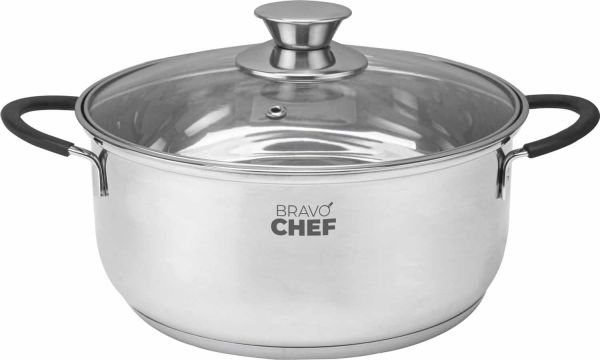Каструля з кришкою BRAVO CHEF Safran 2 л, 18 см (BC-2014-18)